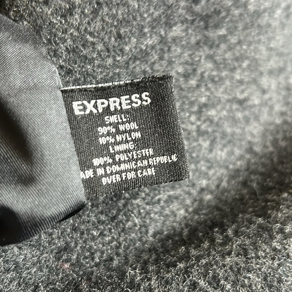 Express Maxi Wool Blend Coat - Picture 9 of 9